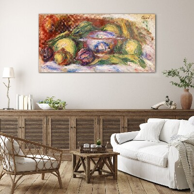 Glas foto Stilleven met fruit