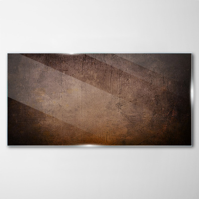 Glas foto Abstracte textuur van aardse tinten
