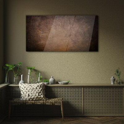 Glas foto Abstracte textuur van aardse tinten