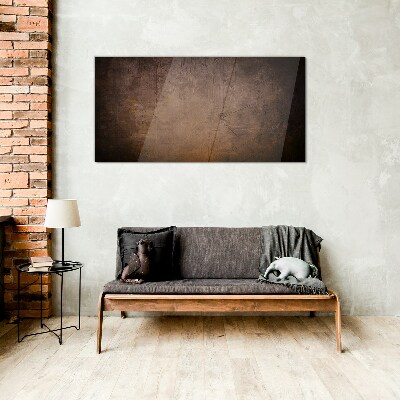 Glas foto Abstracte textuur van aardse tinten
