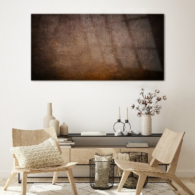 Glas foto Abstracte textuur van aardse tinten