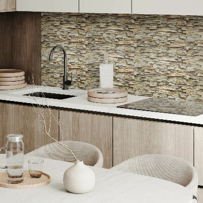 Vinyl wandbekleding Natuursteenpatroon