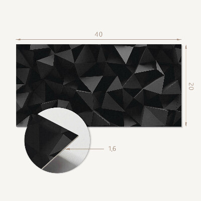 Vinyl wandpaneel Abstracte 3D-structuur