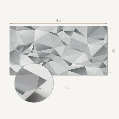 Pvc wandpaneel Abstract geometrisch patroon