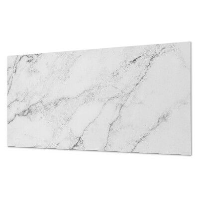 Vinyl wandpaneel Elegant wit marmer