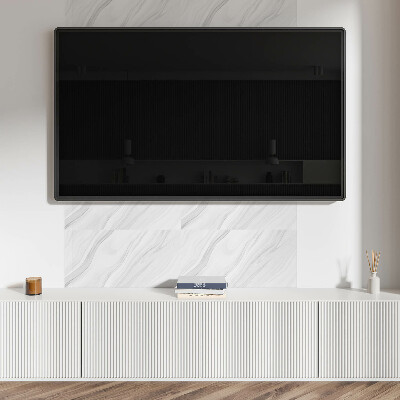 Vinyl wandpaneel Marmerpatroon met golven