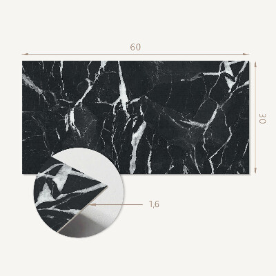 Vinyl wandbekleding Geaderd marmerpatroon