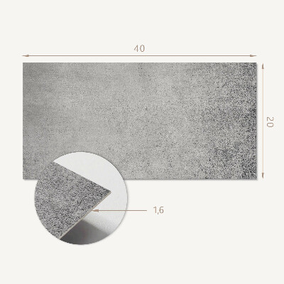 Vinyl wandpaneel Ruwe betontextuur