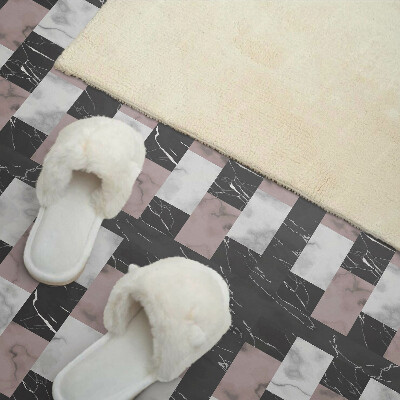 Vinyl wandbekleding Marmeren tegelpatroon