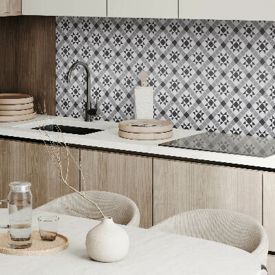 Pvc wandpaneel Geometrisch patroon met sterren