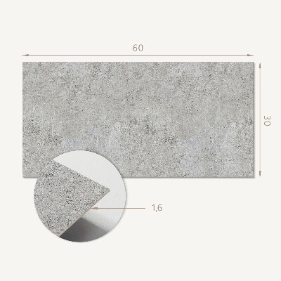 Vinyl wandbekleding Ruwe betontextuur