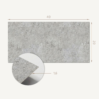 Vinyl wandbekleding Ruwe betontextuur