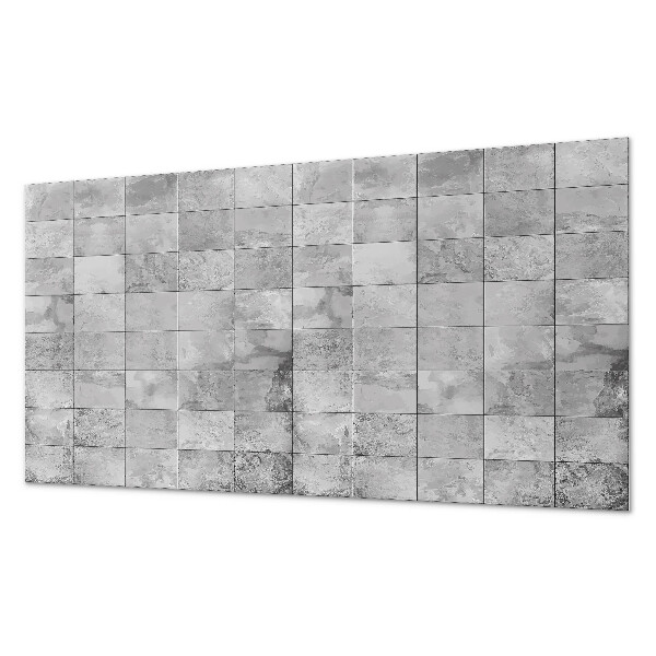 Vinyl wandbekleding Steen tegelpatroon