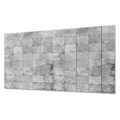 Vinyl wandbekleding Steen tegelpatroon