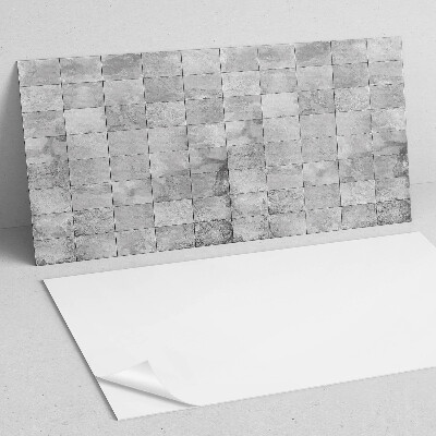 Vinyl wandbekleding Steen tegelpatroon