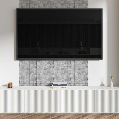 Vinyl wandbekleding Steen tegelpatroon