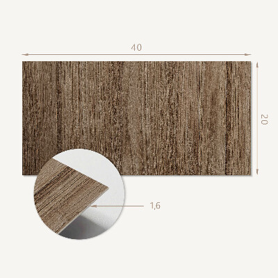 Pvc wandpaneel Natuurlijke houtstructuur