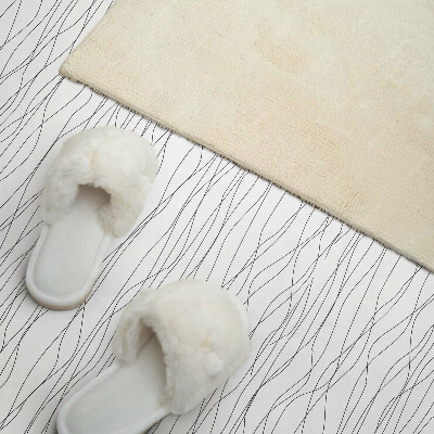 Vinyl wandbekleding Golvende lijnen op de achtergrond