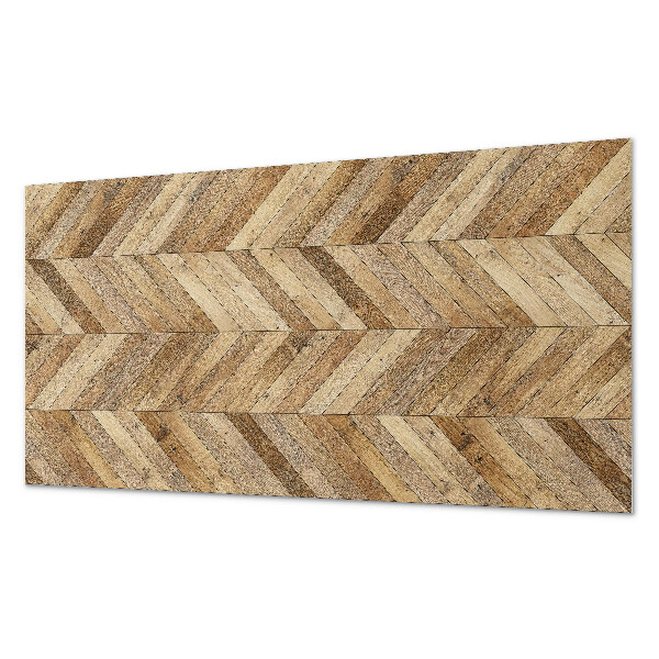 Vinyl wandpaneel Visgraat houtpatroon