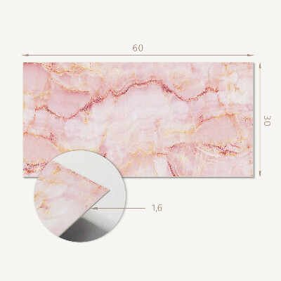 Pvc wandpaneel Marmerpatroon met golven