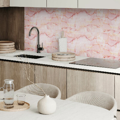 Pvc wandpaneel Marmerpatroon met golven