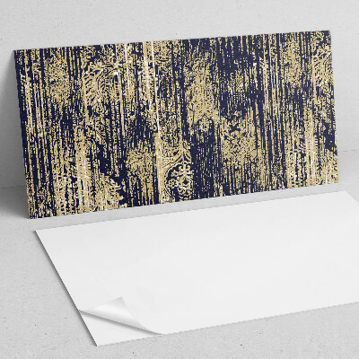 Vinyl wandbekleding Elegant patroon met ornamenten