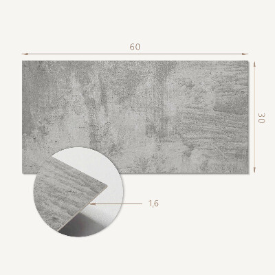 Vinyl wandbekleding Ruwe betontextuur