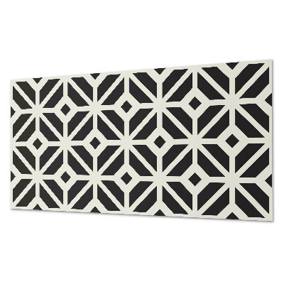 Vinyl wandpaneel Geometrisch patroon met ruiten