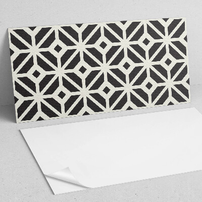 Vinyl wandpaneel Geometrisch patroon met ruiten