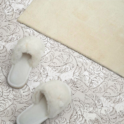 Vinyl wandbekleding Lijnbladpatroon