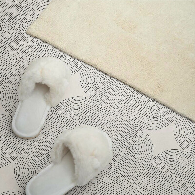 Vinyl wandbekleding Geometrische lijnen in de lay-out