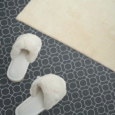 Pvc wandpaneel Geometrisch patroon van cirkels en lijnen