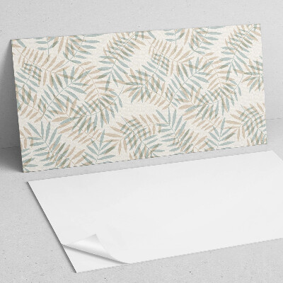 Pvc wandpaneel Bladeren in een delicaat patroon