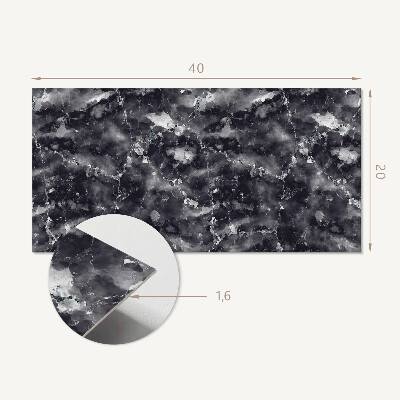 Pvc wandpaneel Geaderd marmerpatroon
