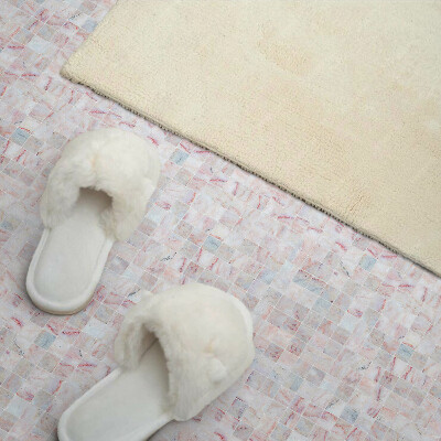 Vinyl wandpaneel Mozaïekpatroon van vierkanten