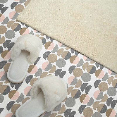 Vinyl wandpaneel Geometrie van cirkels en halve cirkels