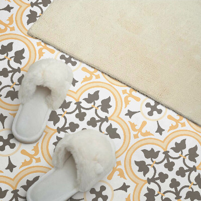 Pvc wandpaneel Plantenpatroon op de achtergrond