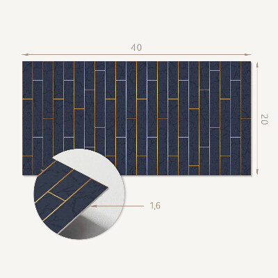 Vinyl wandpaneel Bakstenen muurtextuur