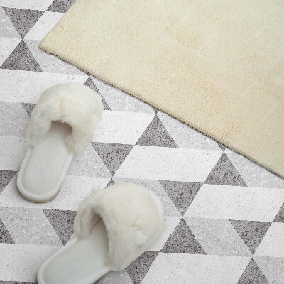 Vinyl wandbekleding Geometrie in contrasten