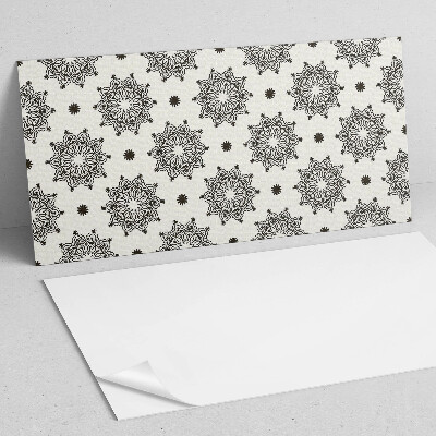 Pvc wandpaneel Mandalapatroon in een raster