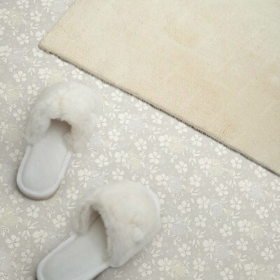 Vinyl wandpaneel Bloemenpatroon op de achtergrond