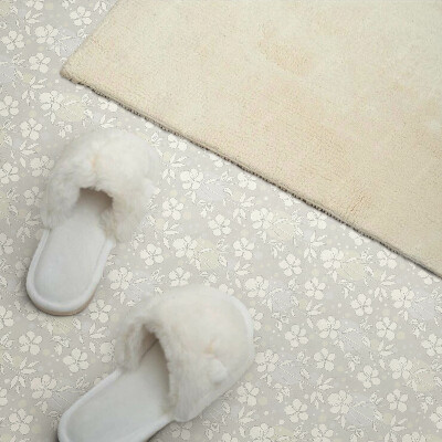 Vinyl wandpaneel Bloemenpatroon op de achtergrond