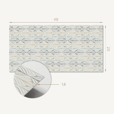 Pvc wandpaneel Diamantbladpatroon