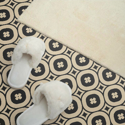 Vinyl wandbekleding Geometrisch patroon met vierkanten