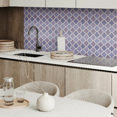 Vinyl wandbekleding Geometrisch patroon met motief