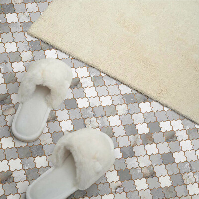 Vinyl wandpaneel Mozaïekpatroon met vormen