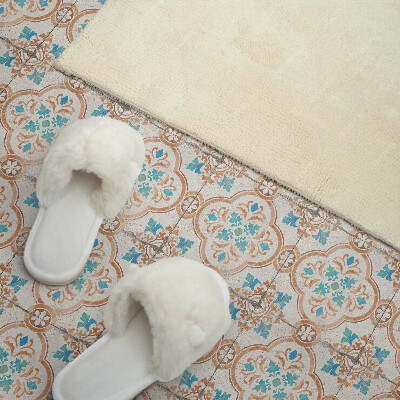 Vinyl wandpaneel Decoratief motief met bloemen