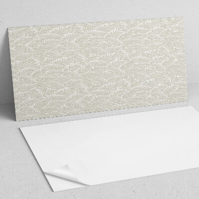 Vinyl wandbekleding Bladpatroon in arrangement