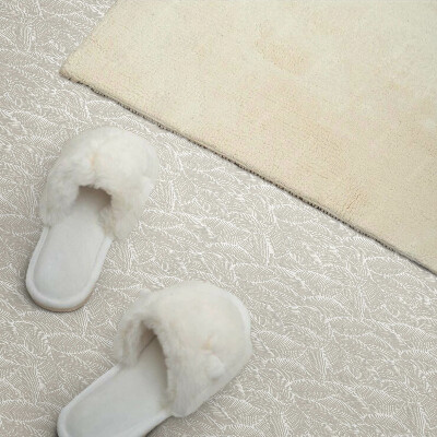 Vinyl wandbekleding Bladpatroon in arrangement