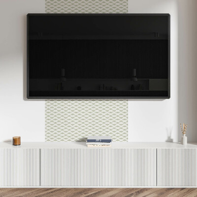 Vinyl wandbekleding Ruitpatroon in een raster